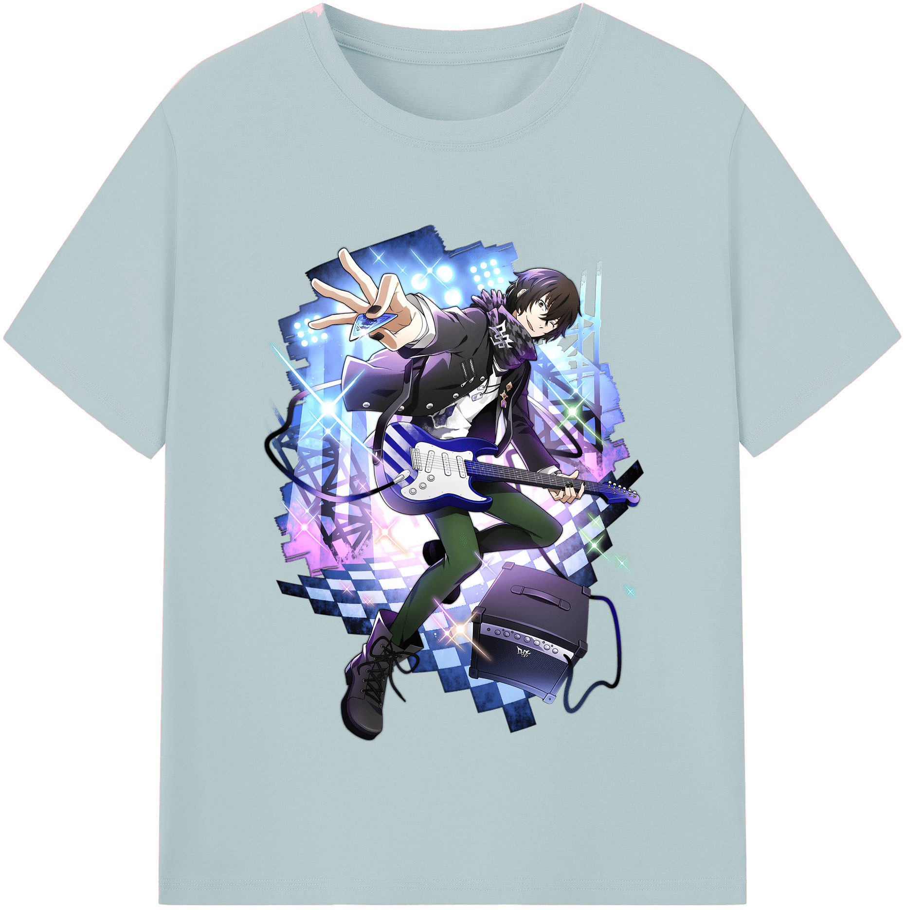 （画像用） 文豪ストレイドッグス Bungo Stray Dogs 綿100％半袖Tシャツ（フロントプリント）
